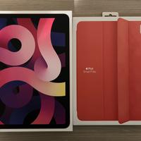Apple iPad Air 64GB gen 4 Rose Gold + Smart Folio
