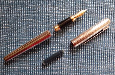 Penna stilografica in argento 925