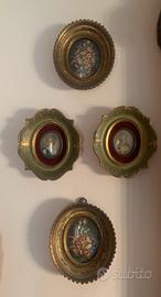 N 4 miniature antiche