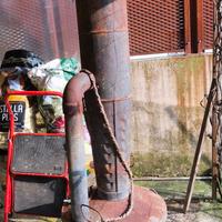 Stufa a legna vintage in ferro – Fascino rustico 