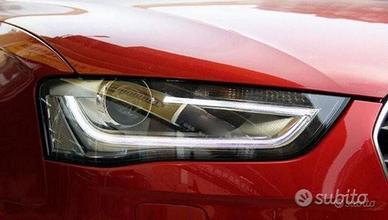 Fari DRL a LED Audi A4 B8.5 Facelift 12-15 Nero