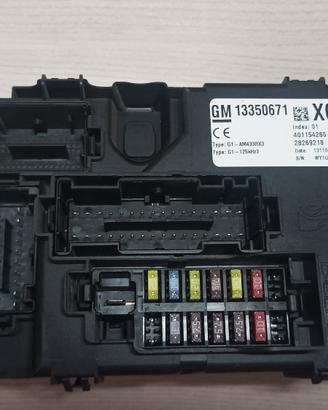 Body computer Opel Corsa D