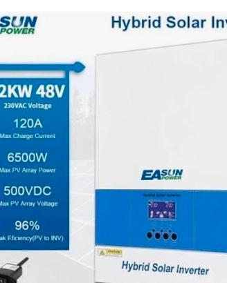 Inverter Ibrido EASUN 6.2 KW