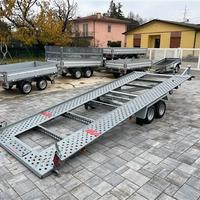 rimorchio ribassato trasporto auto rally drifting