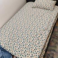 letto completo una piazza e mezzo