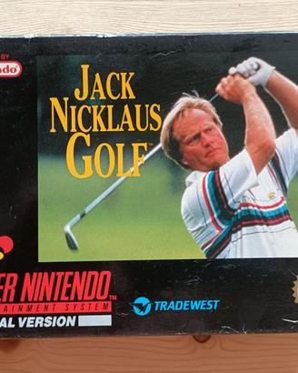 videogioco Super Nintendo -Jack Niclaus golf