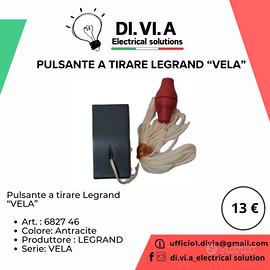 PULSANTE A TIRARE LEGRAND "VELA"