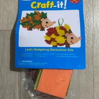 Kit Creativo Riccio con Foglie - Baker Ross