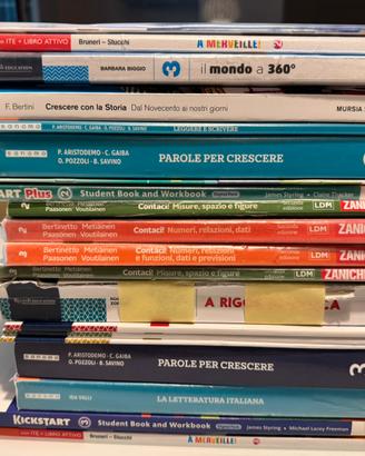Libri scolastici 2 e 3 media