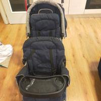 passeggino gemellare 