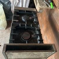 Cucina industriale in acciaio