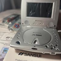 Sansui Portable MPEG-4 / DVD Player 6.2” TFT