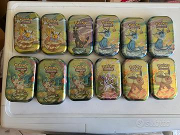 Pokemon Mini tin Evoluzioni prismatiche