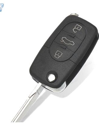 ALLOGGIAMENTO CHIAVE AUDI QUADRATA 3 PULSANTI CON 