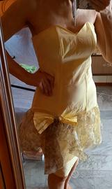 Tessile Vestito cerimonia ricorrenze don elegante 