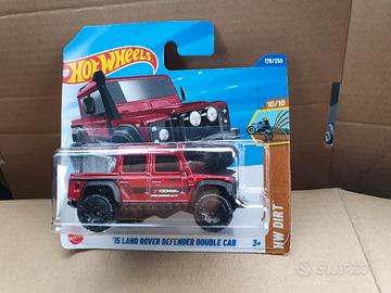 land rover Defender double cab hot wheels