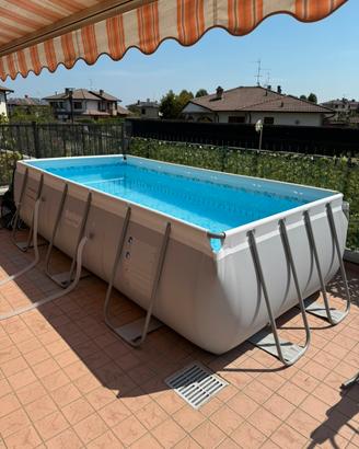 Piscina Bestway 4x2 metri (altezza: circa 1 mt)