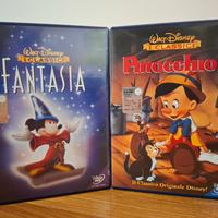 Pinocchio e Fantasia Con Ologramma Tondo In DVD