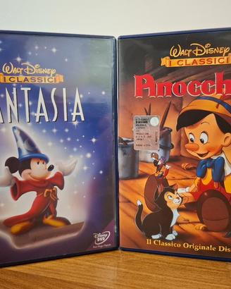 Pinocchio e Fantasia Con Ologramma Tondo In DVD