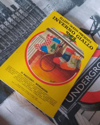 Libro "Inverno Giallo 91-92"21 racconti Mondadori
