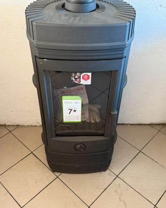Stufa a legna GOMONT 12 kW in ghisa (4 Stelle) – C
