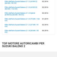 3 filtri tagliando nuovi