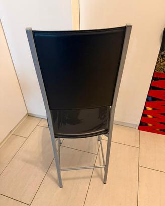 2 sedie Cattelan  Italia in cuoio linea Alessia