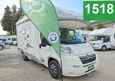 CAMPER GIOTTILINE CITROEN MANSARDATO 6 POSTI SEMID