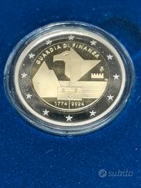 Moneta 2 Euro  proof Guardia di Finanza 2025