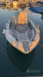 Open Akos 505 40cv 4 tempi no patente pesca fish