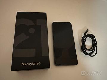 Samsung Galaxy S21 5G 128GB + scatola e accessori