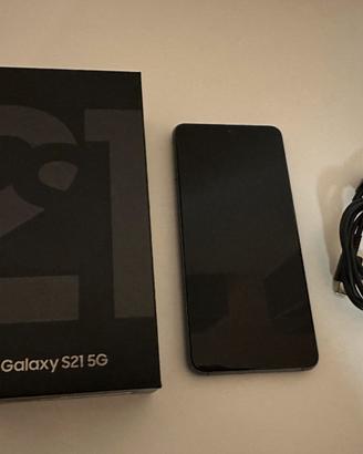 Samsung Galaxy S21 5G 128GB + scatola e accessori