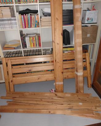 Flexa letto legno