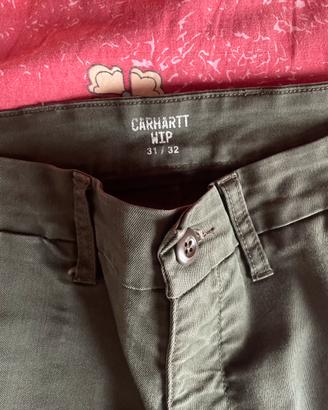 Pantaloni verdi Carhartt uomo PREZZO TRATTABILE