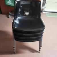 Lotto 4 sedie ufficio