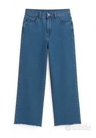 Jeans donna a gamba larga