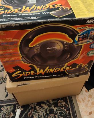 Force Feedback Wheel Microsoft Sidewinder 