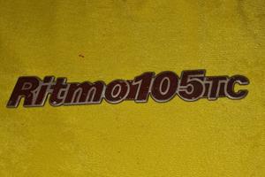 targhetta Ritmo 105 tc