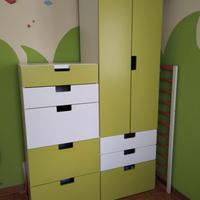 Armadio e cassettiera Ikea Stuva