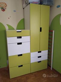 Armadio e cassettiera Ikea Stuva