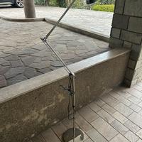 Piantana e lampada da scrivania in metallo design