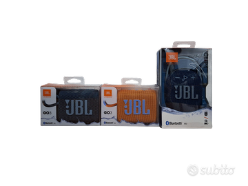 JBL CASSE PORTATILI BT GO3 E CLIP4