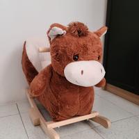 Cavallino a Dondolo Peluche - Condizioni Top!