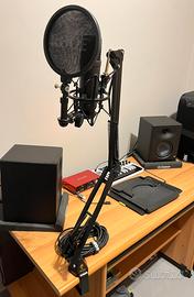 Microfono RODE NT1 + Braccio mobile da scrivania