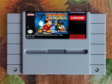Magical Quest Mickey Mouse Gioco Snes NTSC