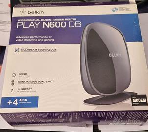 Router WIFI e modem ADSL BELKIN Play N600DB (F9K11
