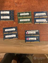 Ram Ddr3    2Gb per notebook