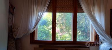 FINESTRE  IN DOUGLAS E CONTROFINESTRE IN ALLUMINIO