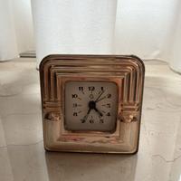 Orologio da tavolo in argento