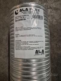 Tubo cappa diametro 15 cm in alluminio allungabile